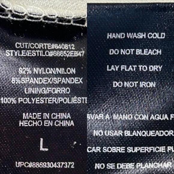 HeartSoul Women Lace Babydoll Maxi Dress Size L Tiered Ivory Summer Event NWT - Picture 8 of 8